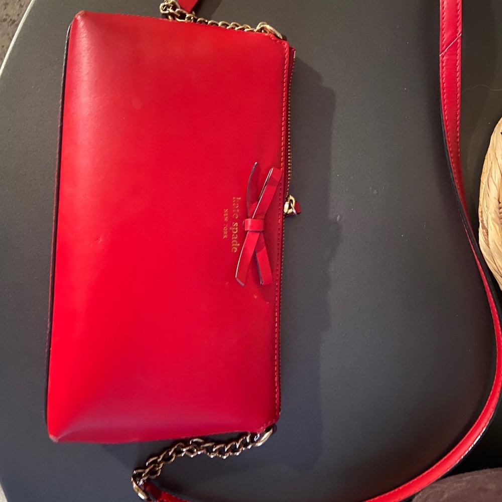 Kate Spade Red Crossbody Purse